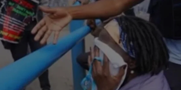 Auma Obama proteste Kenya captura video jpg