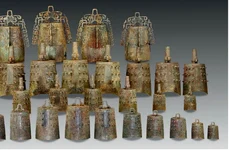 Clopotele de bronz descoperite în mormântul lui Qiu (© Cambridge Archaeological Journal (2026). DOI: 10.1017/s0959774326100651)