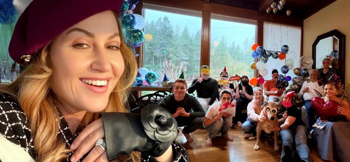 Anamaria Ferentz și noua ei familie numeroasă / foto: click