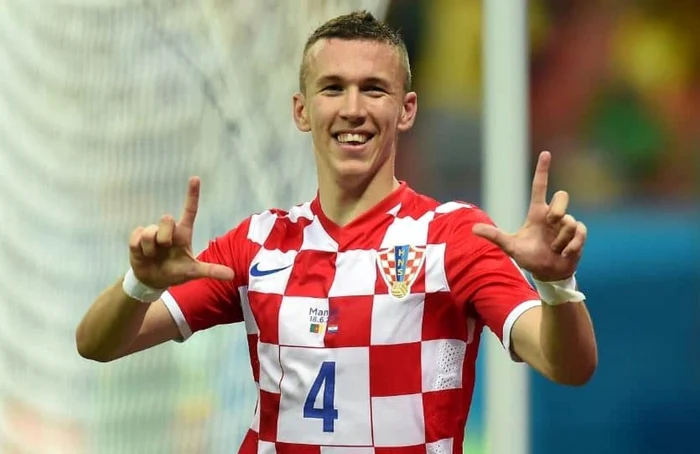 Perisic, autorul golului de 3-1, în meciul cu Scoţia