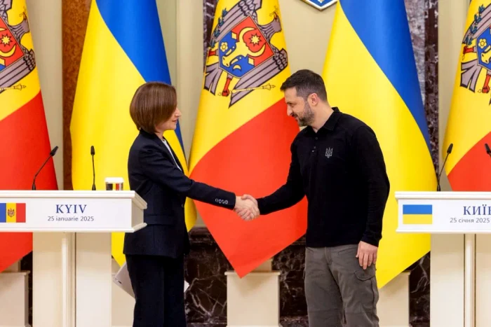 Liderul de la Kiev a făcut declarațiile după o întrevedere cu Maia Sandu. FOTO: Getty Images