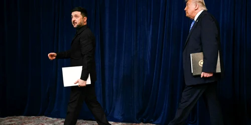 Trump și Zelenski FOTO AFP