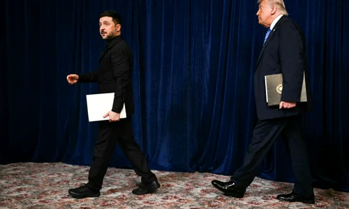 Trump și Zelenski FOTO AFP