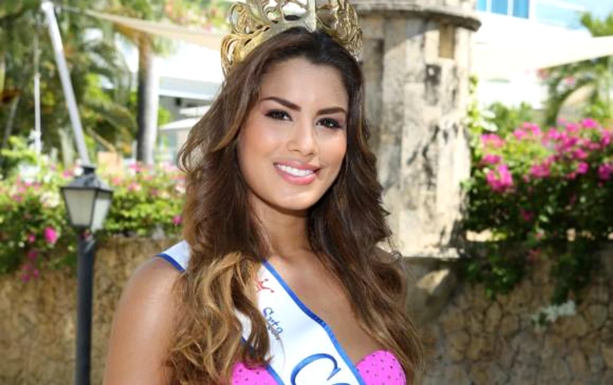 Mesajul publicat de Miss ColumbiaFoto Instagram