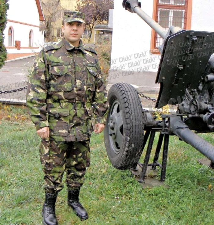 Vasile Zbâncă e bucuros că i s-a dat a doua şansă să revină în armată