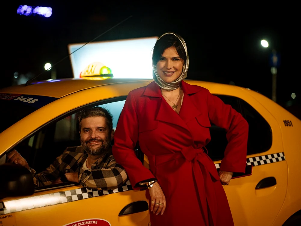 Monica Bârlădeanu, alături  de Ronaldo Matsangos. FOTO: BOLD FILM STUDIO 