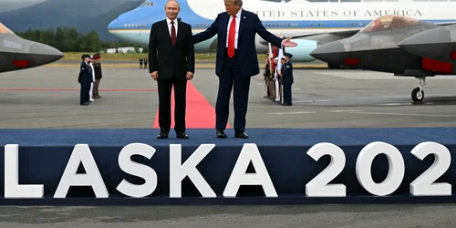 Donald Trump și Putin în Alaska FOTO AFP 