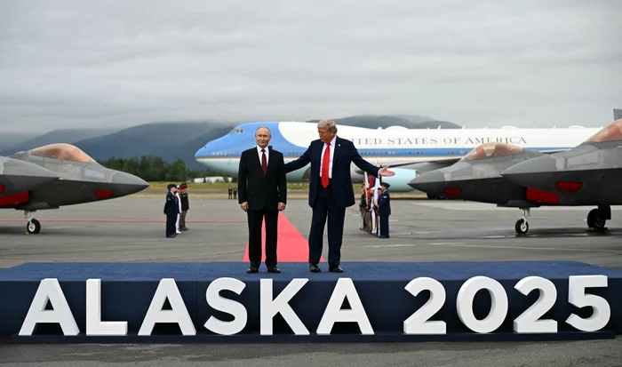 Donald Trump se laudă cu summitul eșuat din Alaska FOTO: AFP