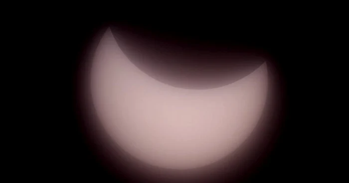 Eclipsa surprinsă la Bârlad FOTO Ciprian Vîntdevară