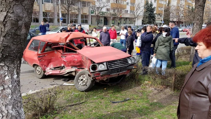 Impactul le-a fost fatal celor doi vârstnici FOTO Andreea Vilcovschi