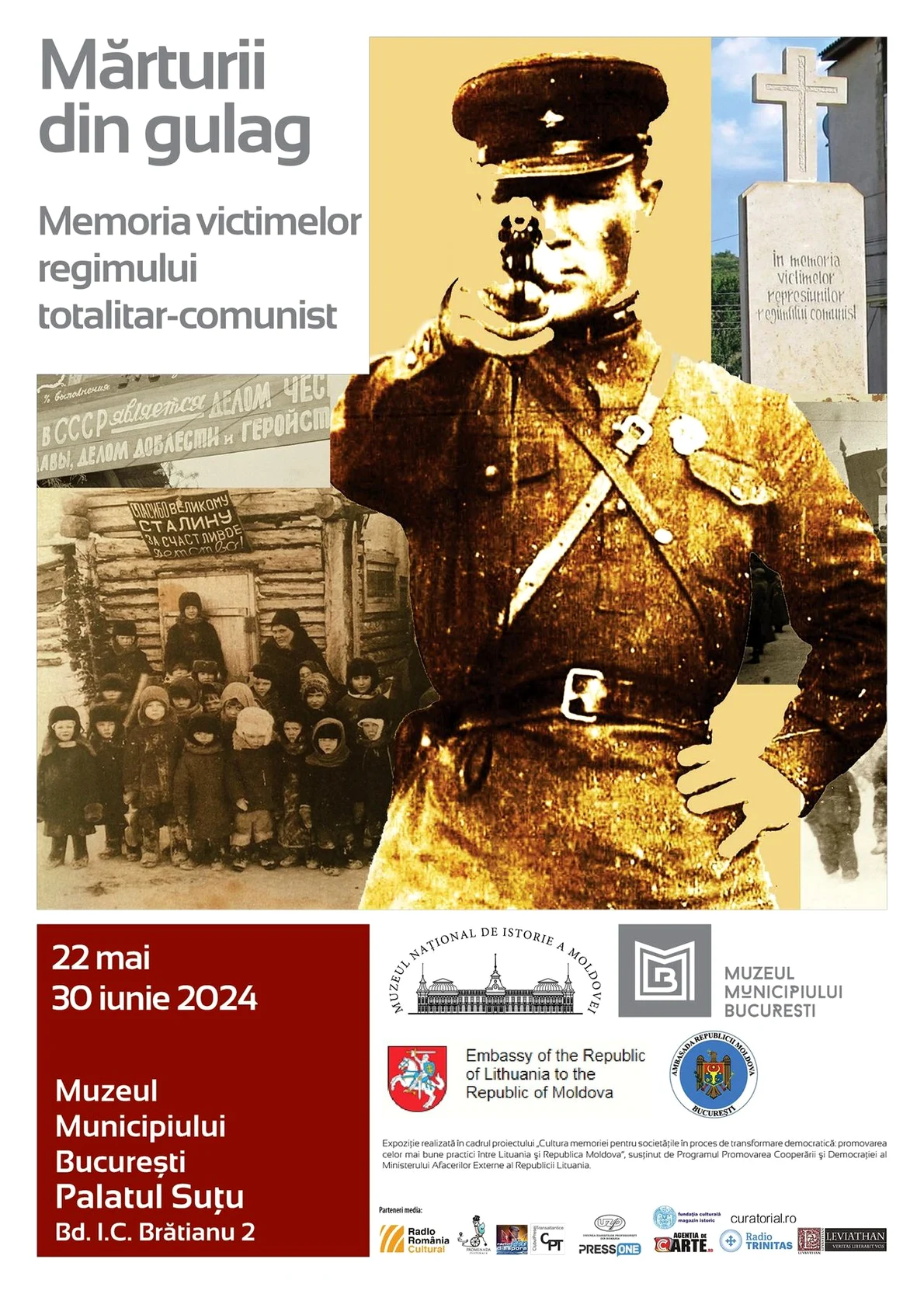 Expoziția foto-documentară „Mărturii din Gulag: memoria victimelor regimului totalitar-comunist”