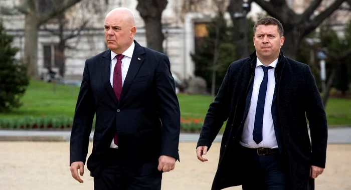 Procurorul general Ivan Gheșev (stânga) a fost vizat de o tentativă de asasinat FOTO Profimedia