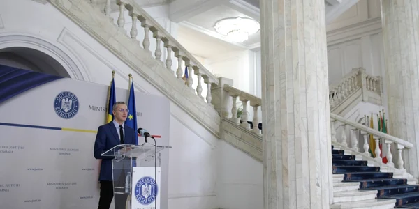 Stelian Ion - ministrul Justiţiei - conferinţă de presă - Ministerul Justiţiei / 12 feb 2021 / FOTO Inquam Photos / Octav Ganea