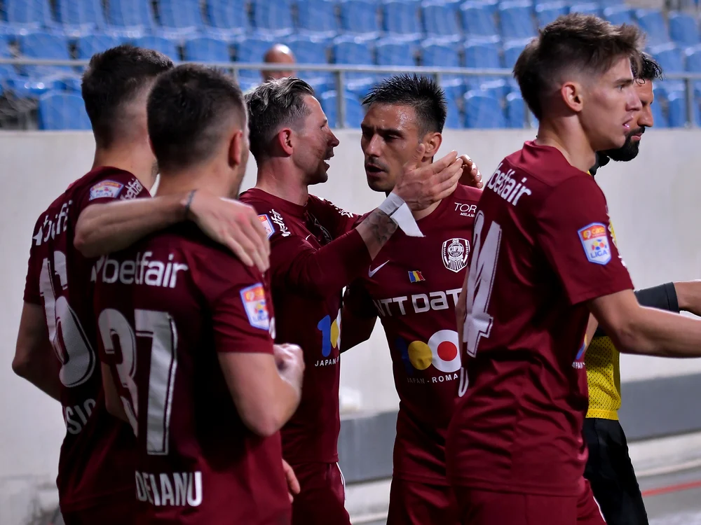 
    Jucătorii CFR-ului vor primi medaliile de campioni săptămâna viitoare, după meciul cu FCSBFoto: sportpictures.eu  