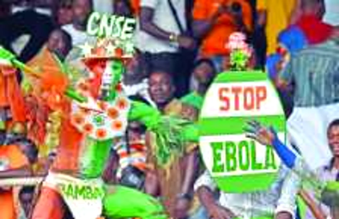 suporter african Ebola FOTO AFP