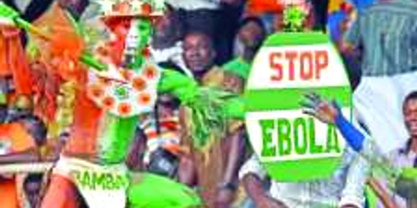suporter african Ebola FOTO AFP