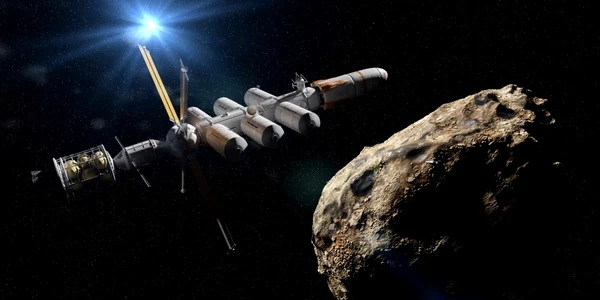 Sondă apropiindu-se de un asteroid FOTO Shutterstock