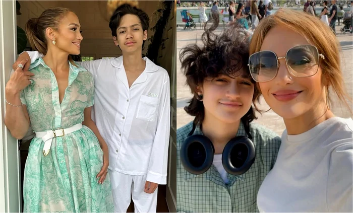 Jennifer Lopez și fiul ei