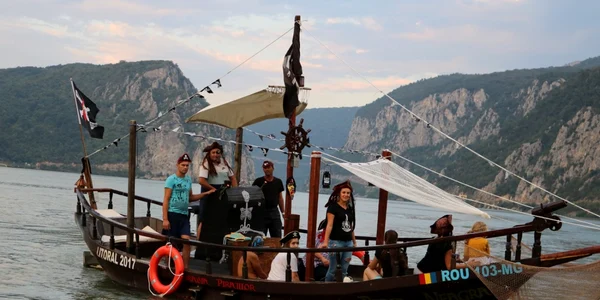 corabia cu pirati din Clisura Dunarii FOTO Alexandra Georgescu 
