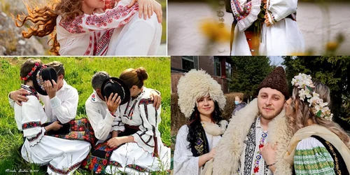 Dragobete, sărbătoarea iubirii la români Colaj 