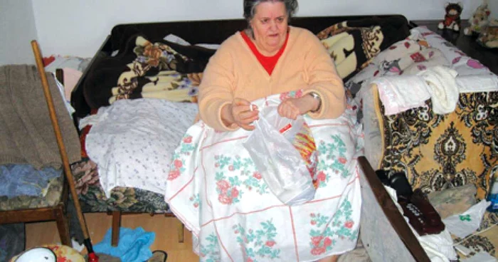 Zenovia Faur nu s-a mai ridicat din pat de mai bine de cinci ani