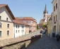 Patrimoniul Sibiului clădirile istorice de lângă Podul Minciunilor din Cetatea Medievală Foto Daciana Stoica jpg