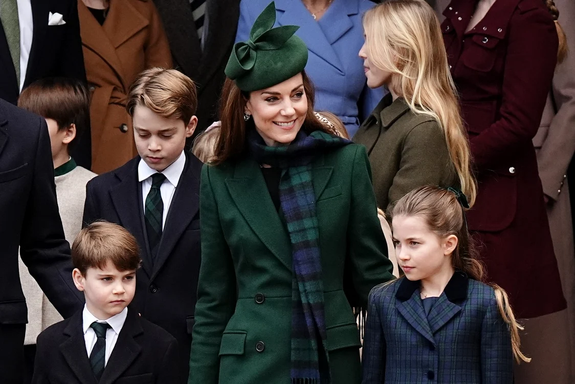 Kate Middleton și Prințul Louis Foto Profimedia (1) jpg
