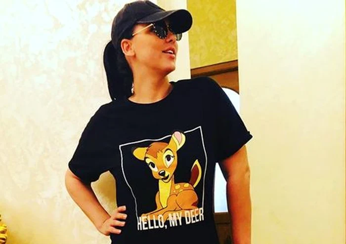 Lavinia Pârva a ieșit la plimbare cu bebelușul Foto Instagram