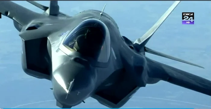 Fiecare avion F 35 costă aproape 80 de milioane de euro. Foto: captură digi24.ro