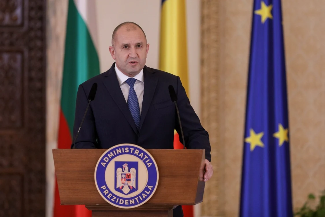 Rumen Radev, premierul Bulgariei. FOTO: Inquam Photos/Octav Ganea