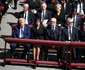 Regele Felipe al Spaniei și Regina Letizia cu Donald Trump și Melania Trump la funeraliile Papei Francisc. FOTO: Profimedia