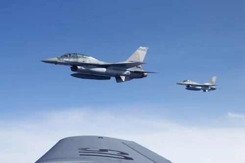 Avioane F16 ale Forțelor Aeriene Române Foto Arhivă