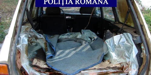 Marfa a fost descoperita în maşină
