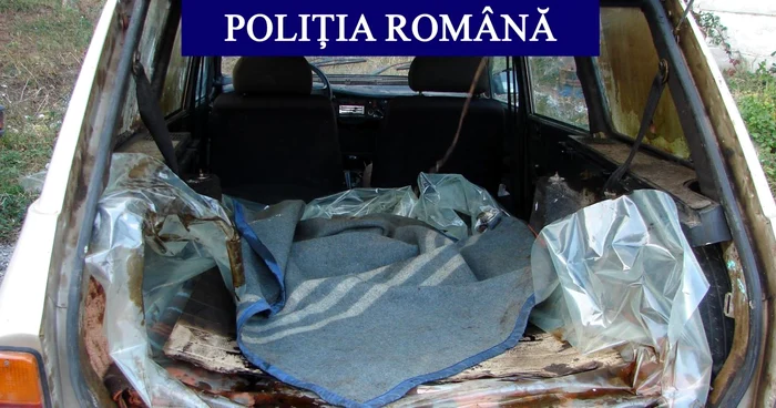 Marfa a fost descoperita în maşină