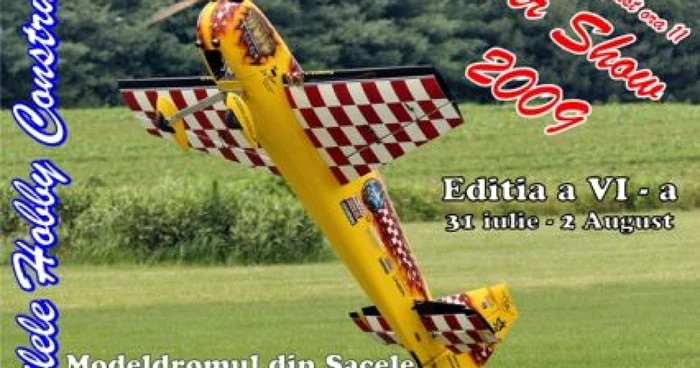 Braşov: Întâlnire a pasionaţilor de aeromodele, la Săcele