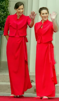 Surorile Reginei Mary a Danemarcei, Jane Stephens și Patricia Bailey. FOTO: Getty Images