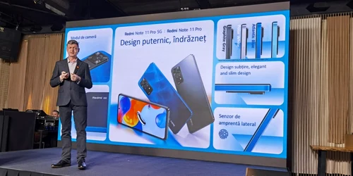 Francisc Kurko PR Manager Xiaomi Romania lansare Redmi Note 11 FOTO Adrian Pogîngeanu