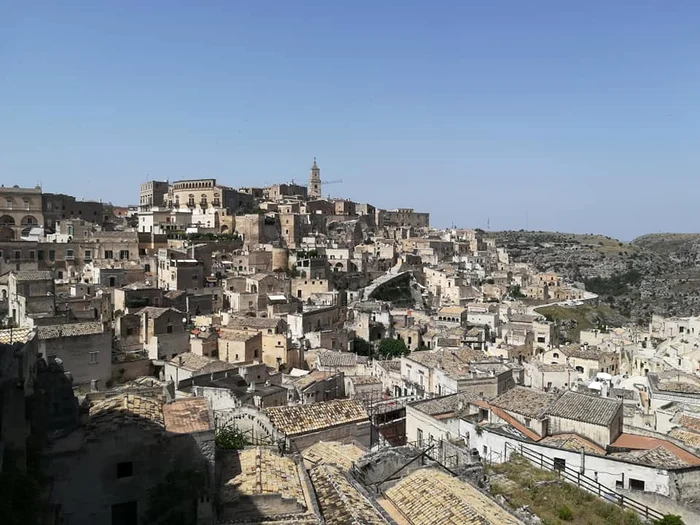 Matera, cunoscut ca “Orașul de Piatră” FOTO: C. Mazilu