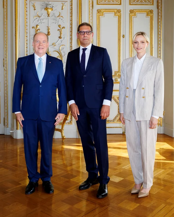 Charlene la investirea noului ambasador jpg