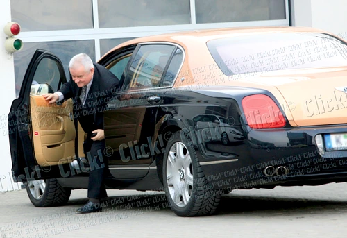 Columbeanu, pe vremea când cobora triumfător din Bentley