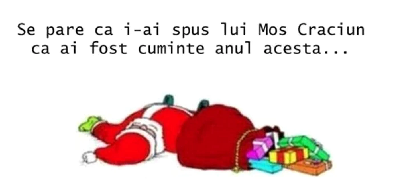 Mesaje de Crăciun amuzante