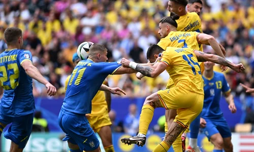Romania la meciul cu Ucraina de la EURO 2024 (Sportpictures) jpg