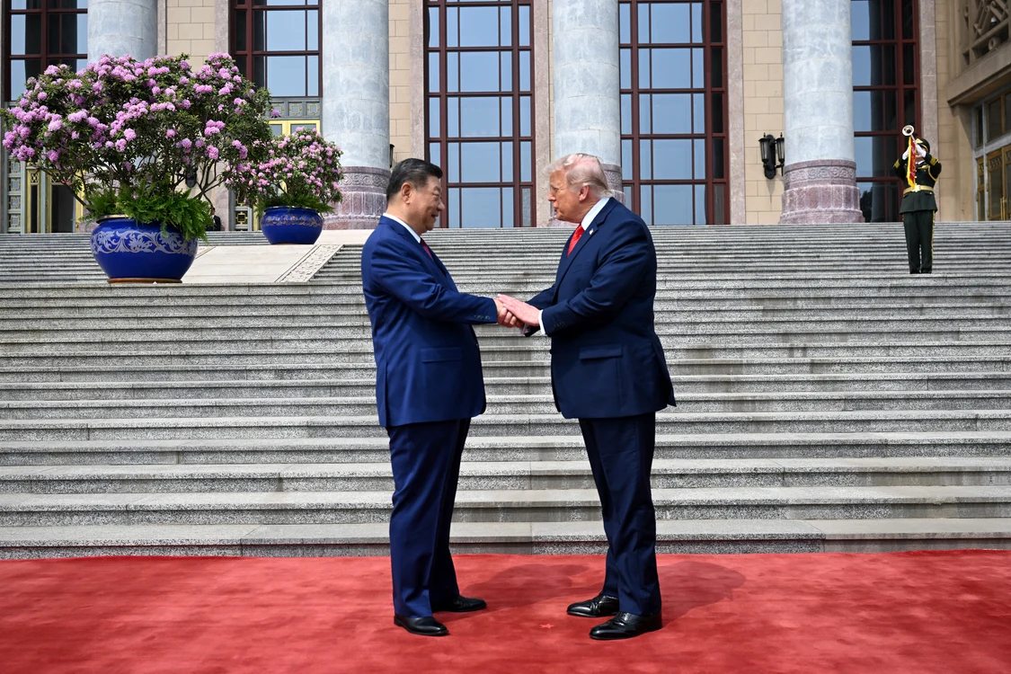 Donald Trump și Xi Jinping. FOTO AFP