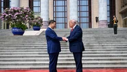 Trump, primit de Xi Jinping la Beijing FOTO AFP