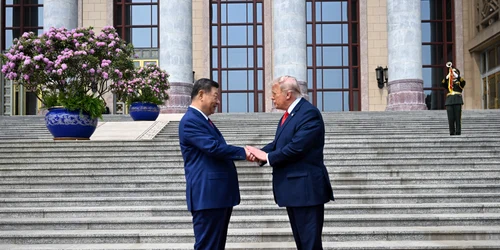 Trump, primit de Xi Jinping la Beijing FOTO AFP