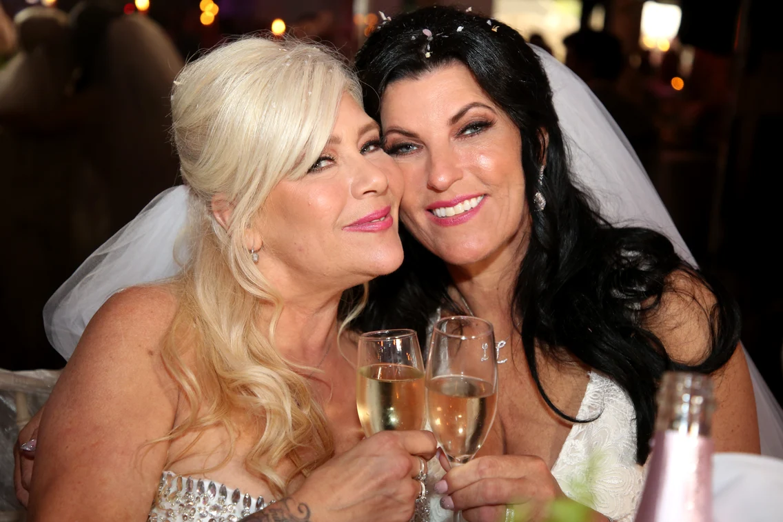 Samantha Fox și soția sa, Linda Birgitte Olsen