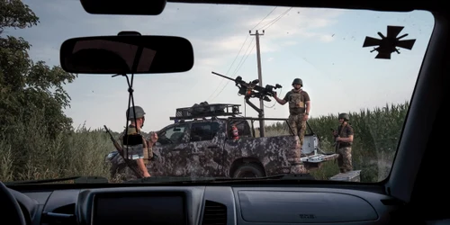 Unități antidronă din cadrul fortelor de apărare teritorială FOTO EPA EFE jpg