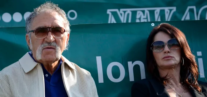 Nadia a fost acompaniată de Ion Țiriac  Foto/Mediafax