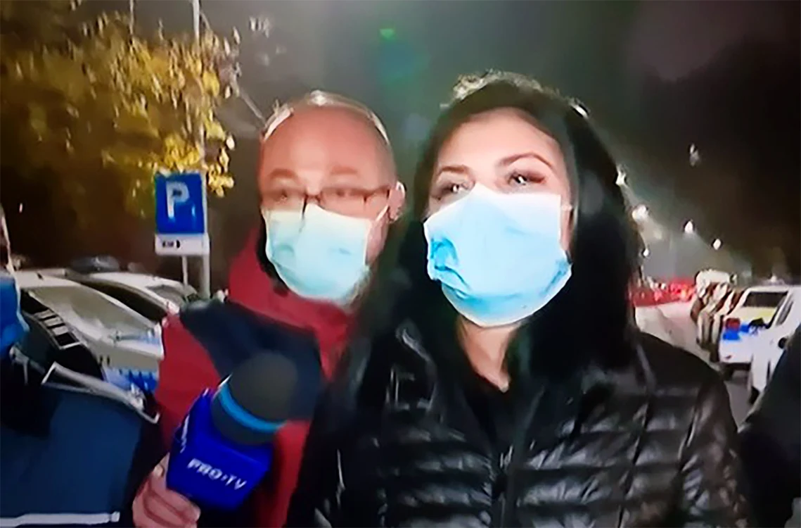 
    Femeia în vârstă de 34 de ani și-a justificat comportamentul agresiv într-un mod dezinvoltFoto: captură video  