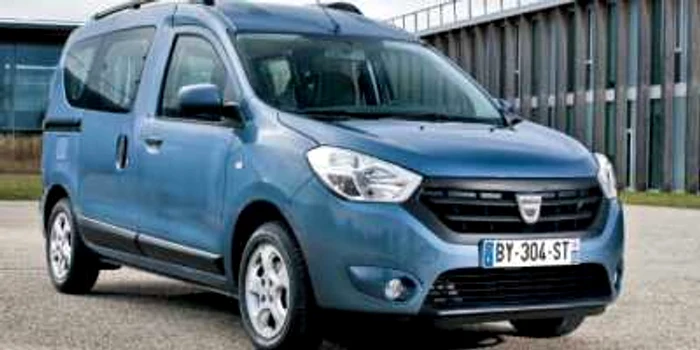 Dacia Dokker este un combi cu cinci locuri destinat unei utilizări mixte